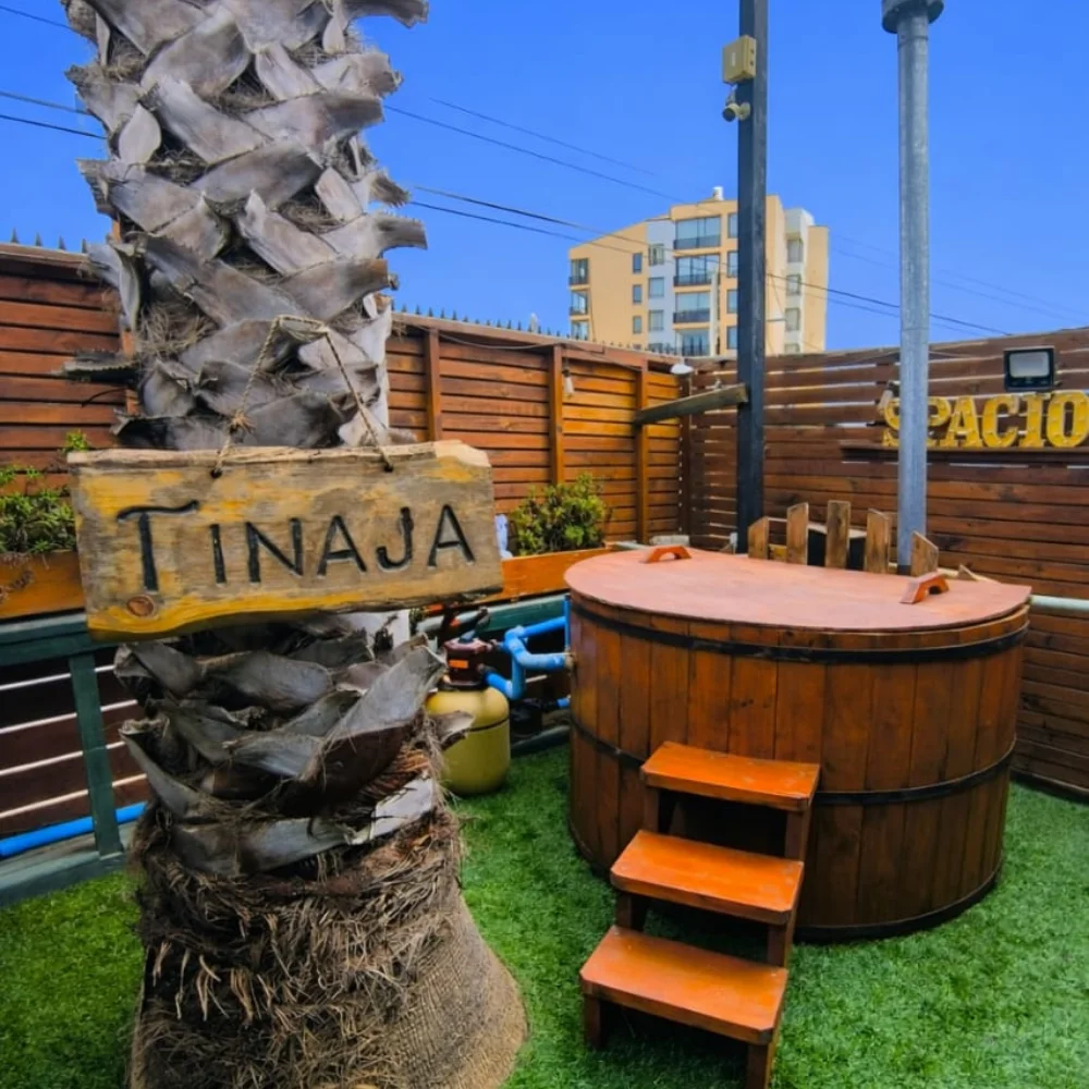 Tinaja cabañas spaciomar el tabo