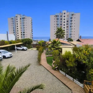 Vista al frente, cabañas spaciomar